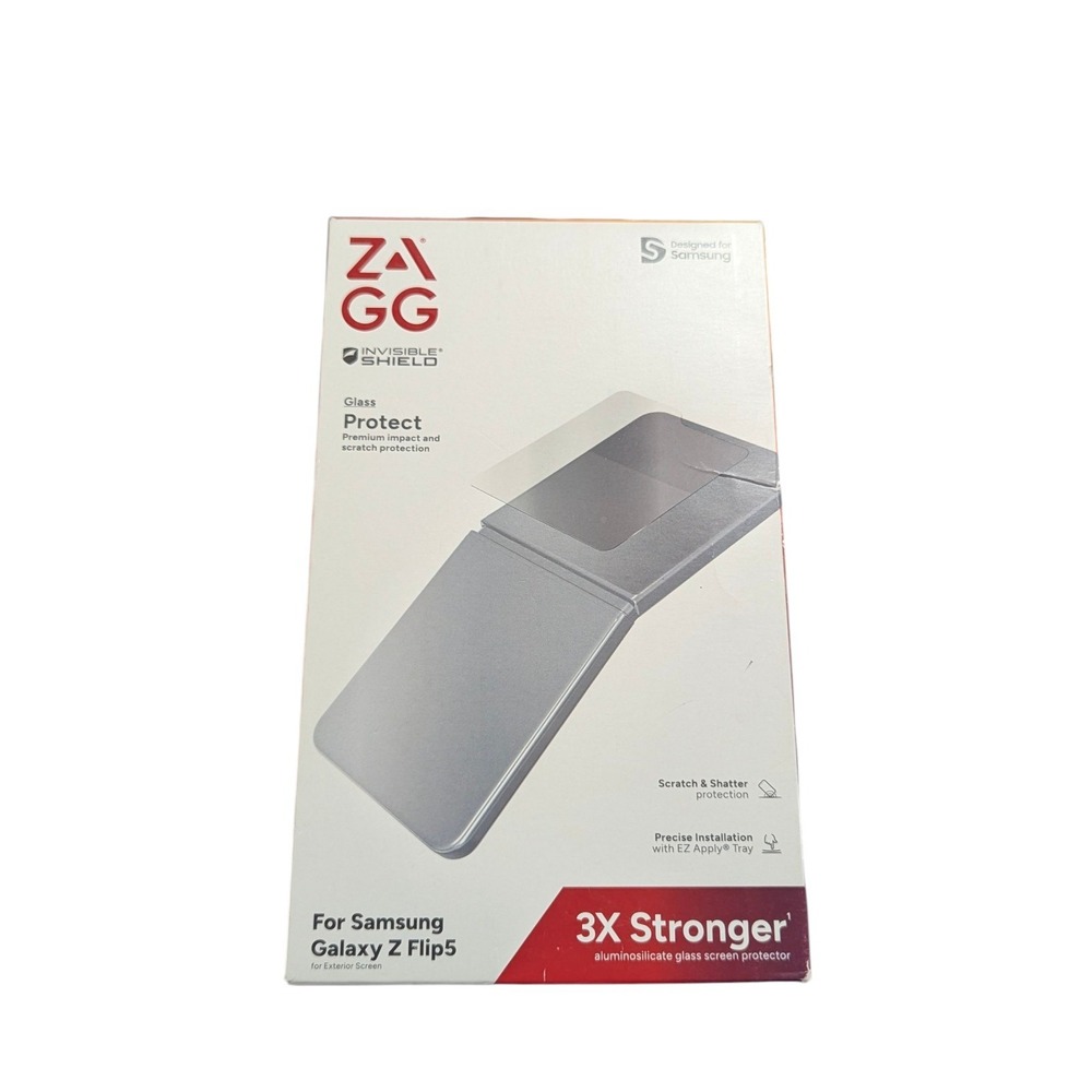 Z4N ZAGG Invisible Shield‎ Glass Screen Protector for Samsung Galaxy Z Flip5